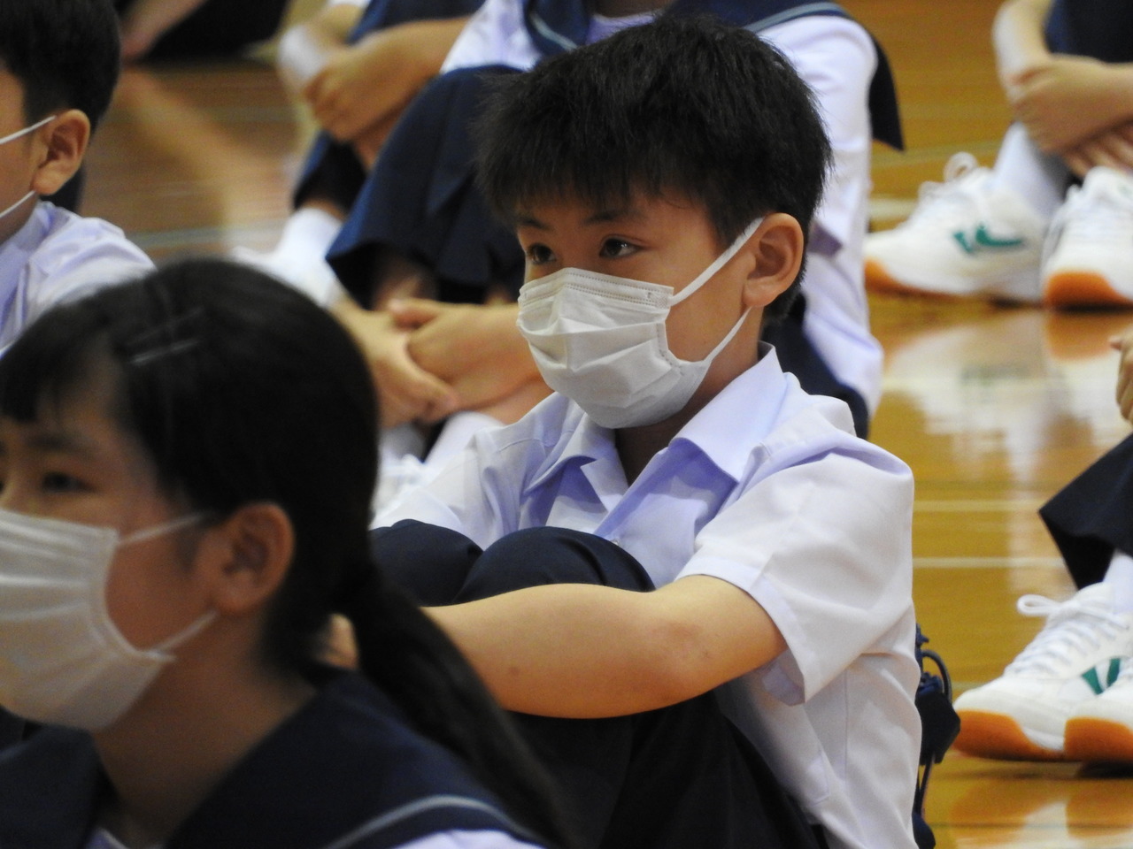 那珂川北中学校 対面式・生徒会オリエンテーション