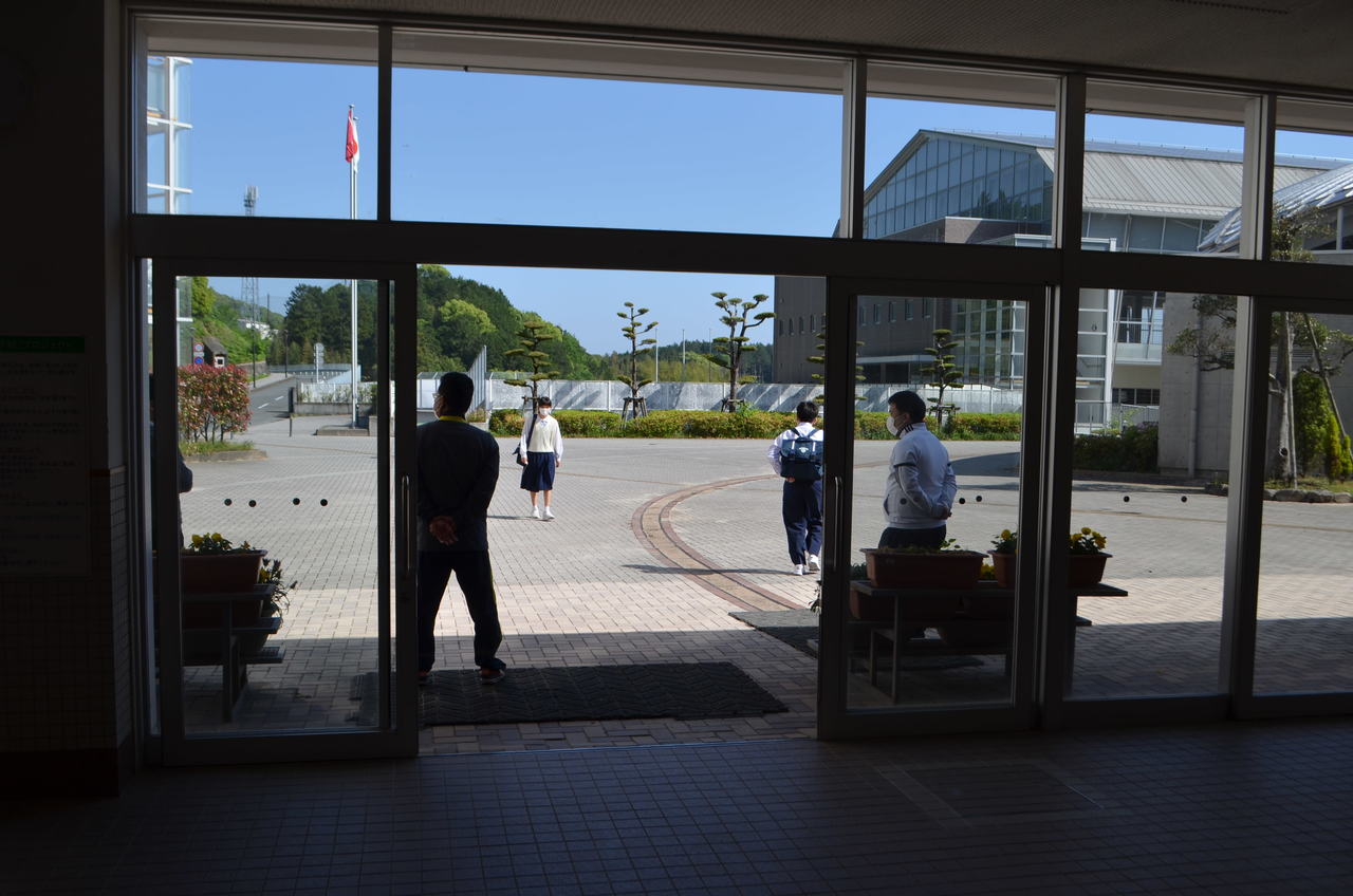 那珂川北中学校 分散登校