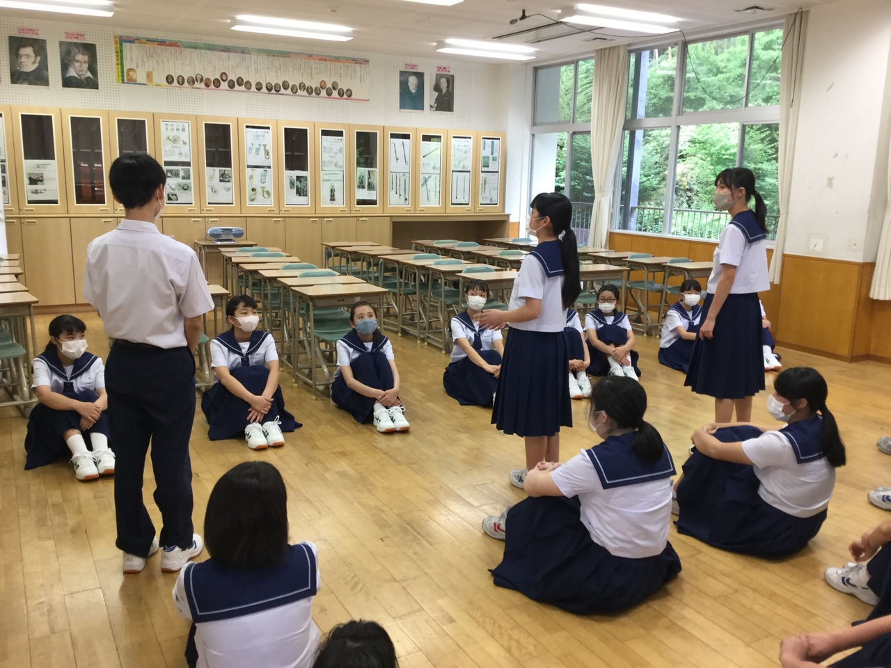 那珂川北中学校 部活動発足会
