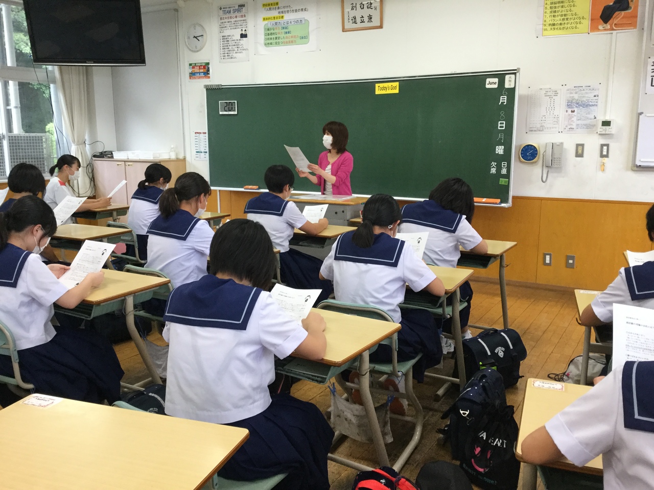 那珂川北中学校 部活動発足会