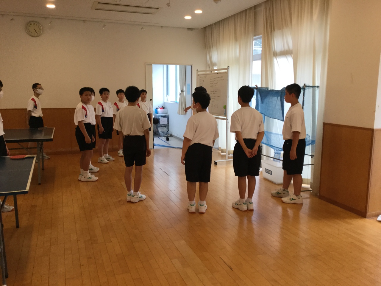 那珂川北中学校 部活動発足会