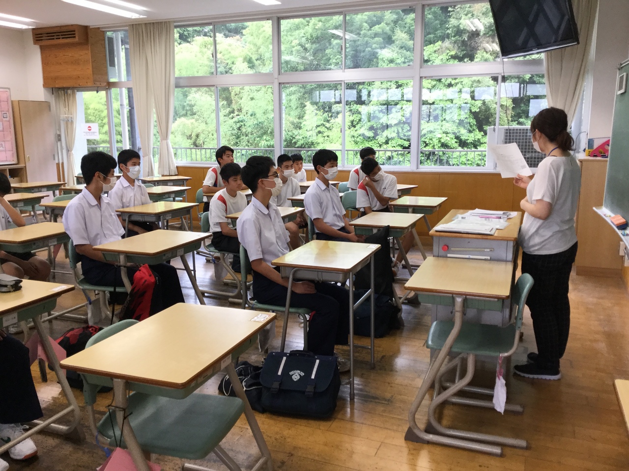 那珂川北中学校 部活動発足会