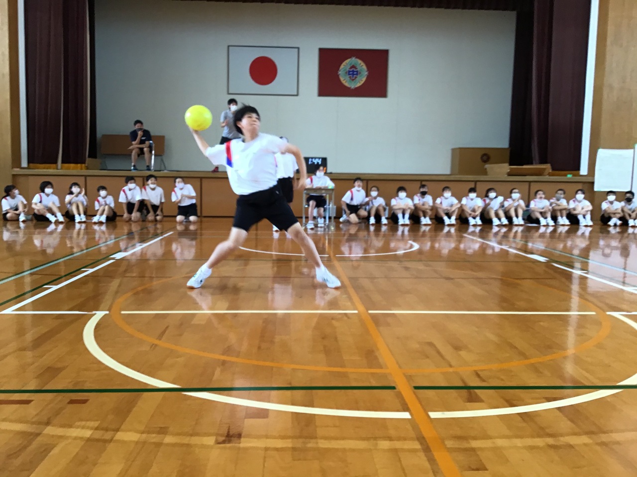 那珂川北中学校 １年生クラスマッチ