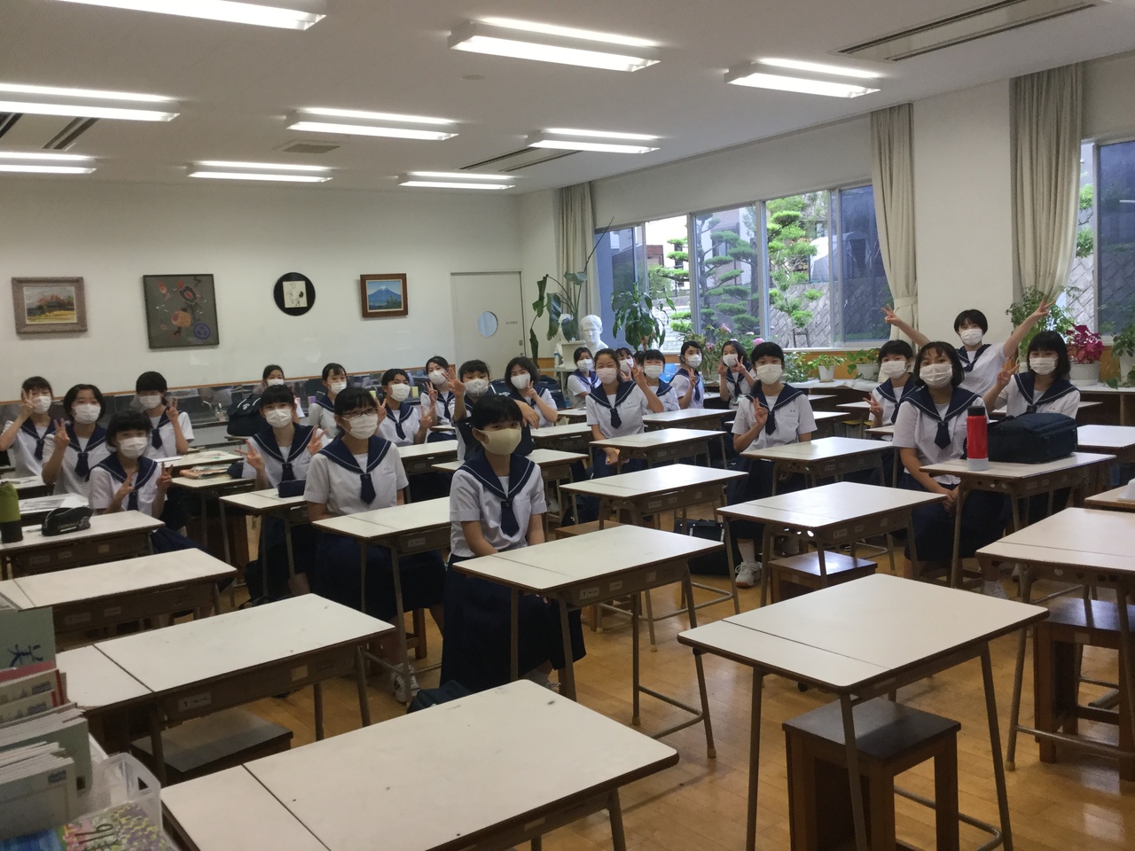 那珂川北中学校 美術部