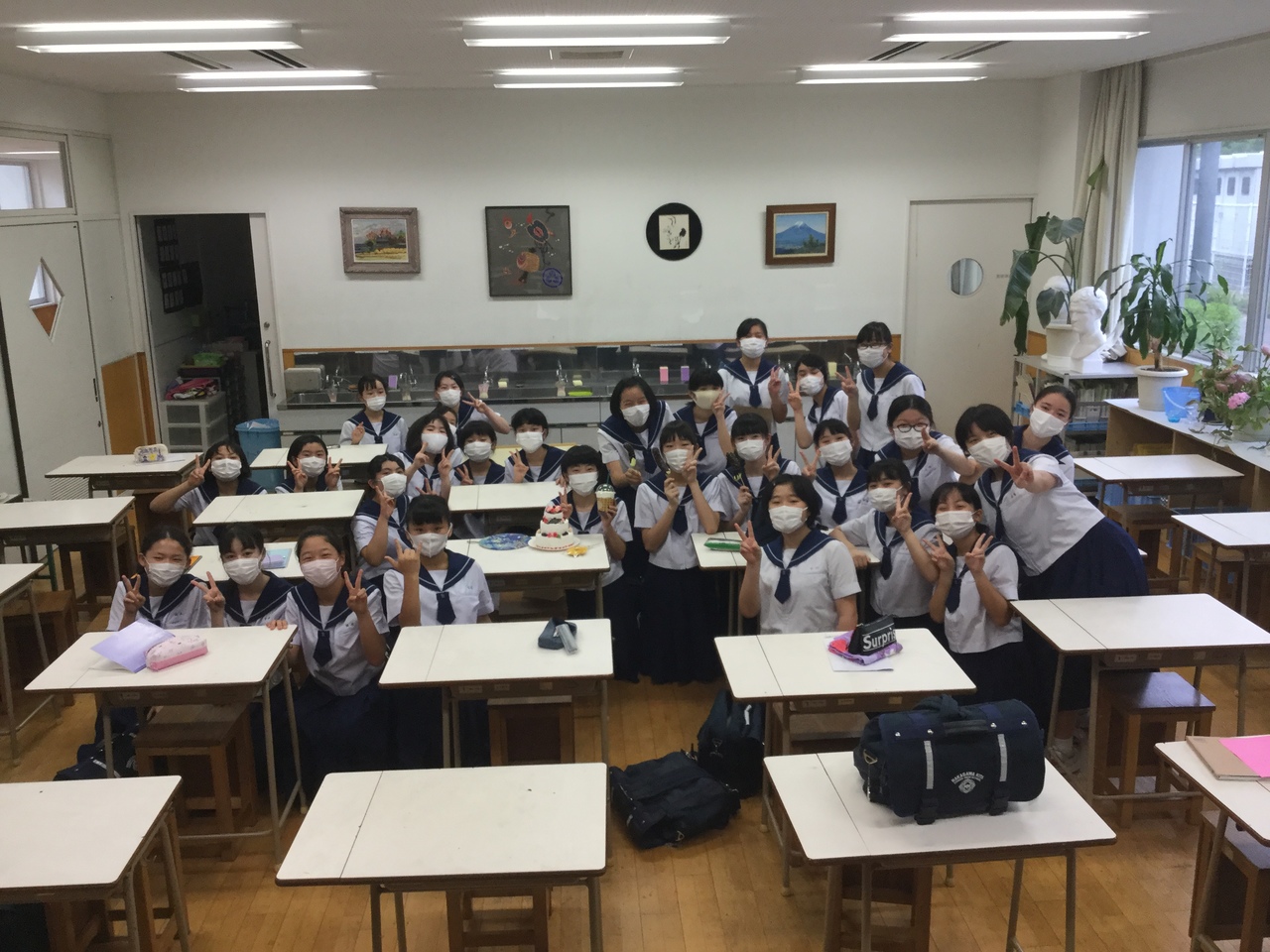 那珂川北中学校 美術部