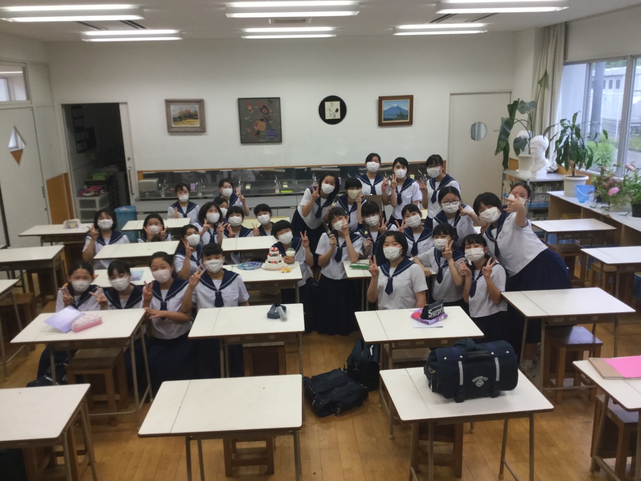 那珂川北中学校 美術部