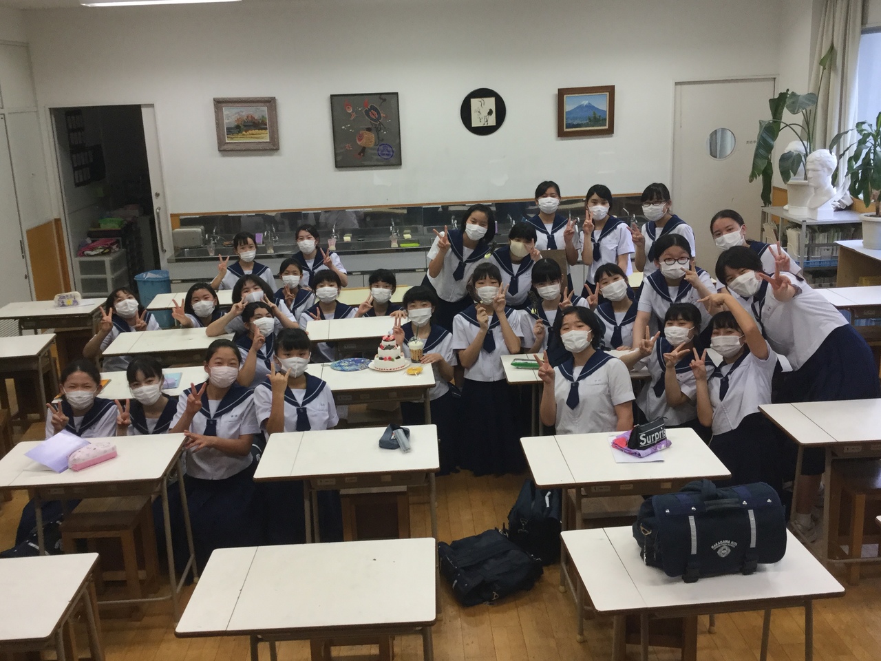 那珂川北中学校 美術部