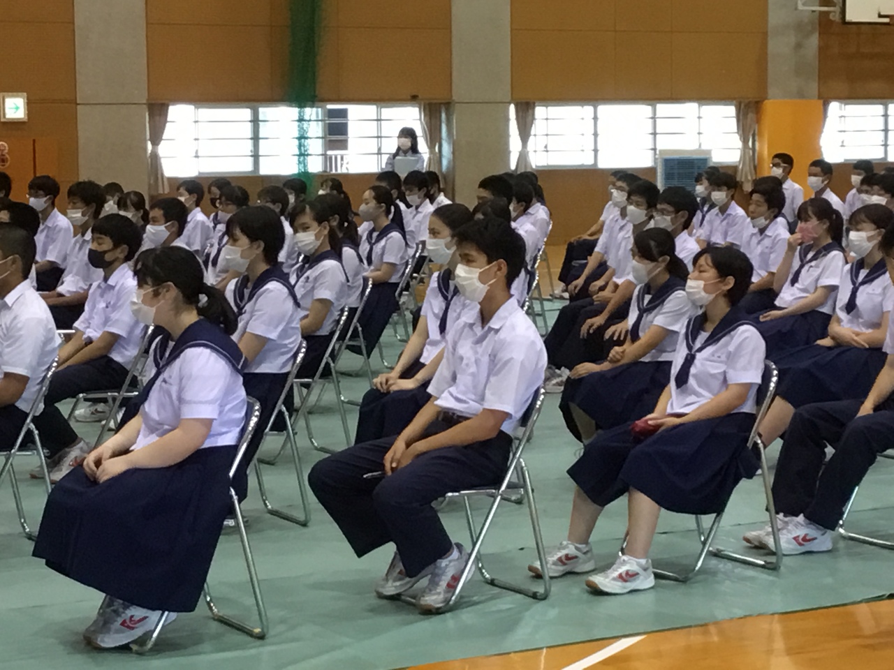 那珂川北中学校 進路説明会