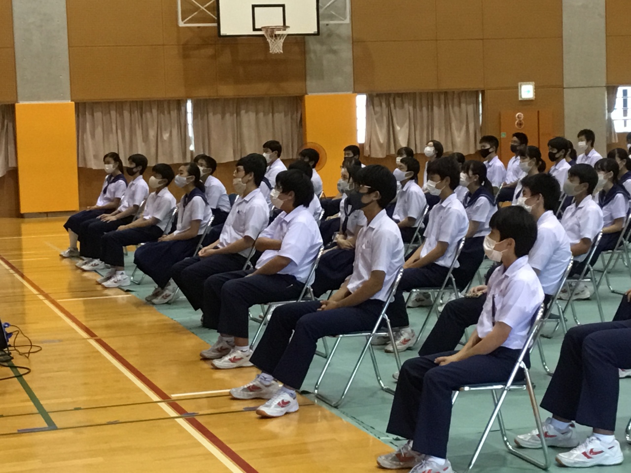 那珂川北中学校 進路説明会