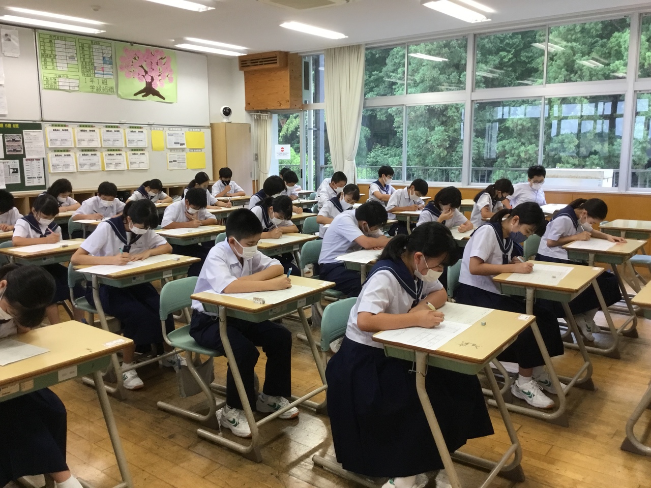 那珂川北中学校 前期中間テスト