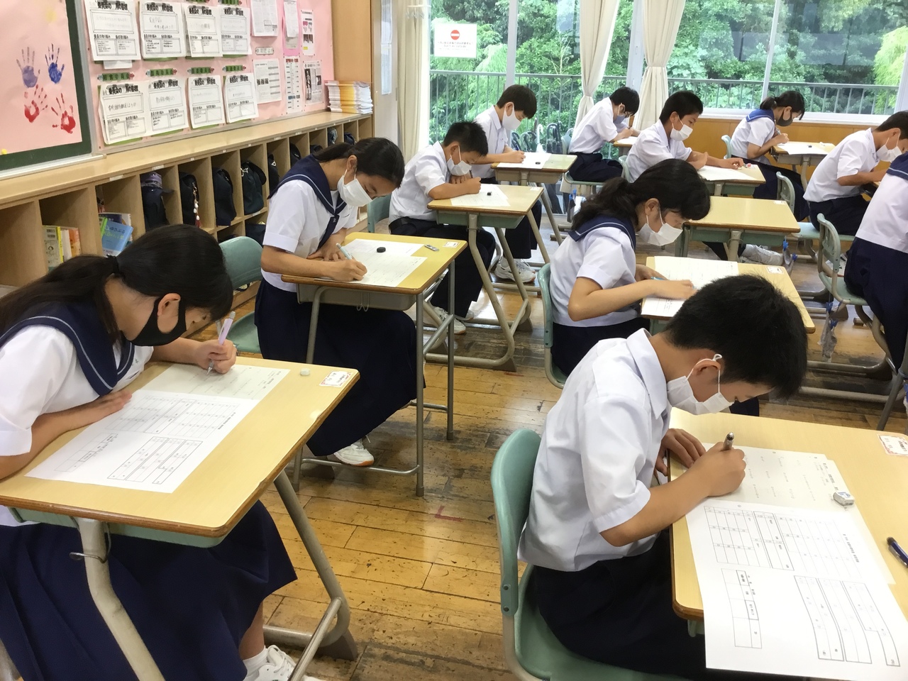那珂川北中学校 前期中間テスト