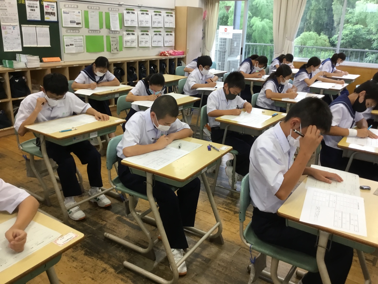 那珂川北中学校 前期中間テスト