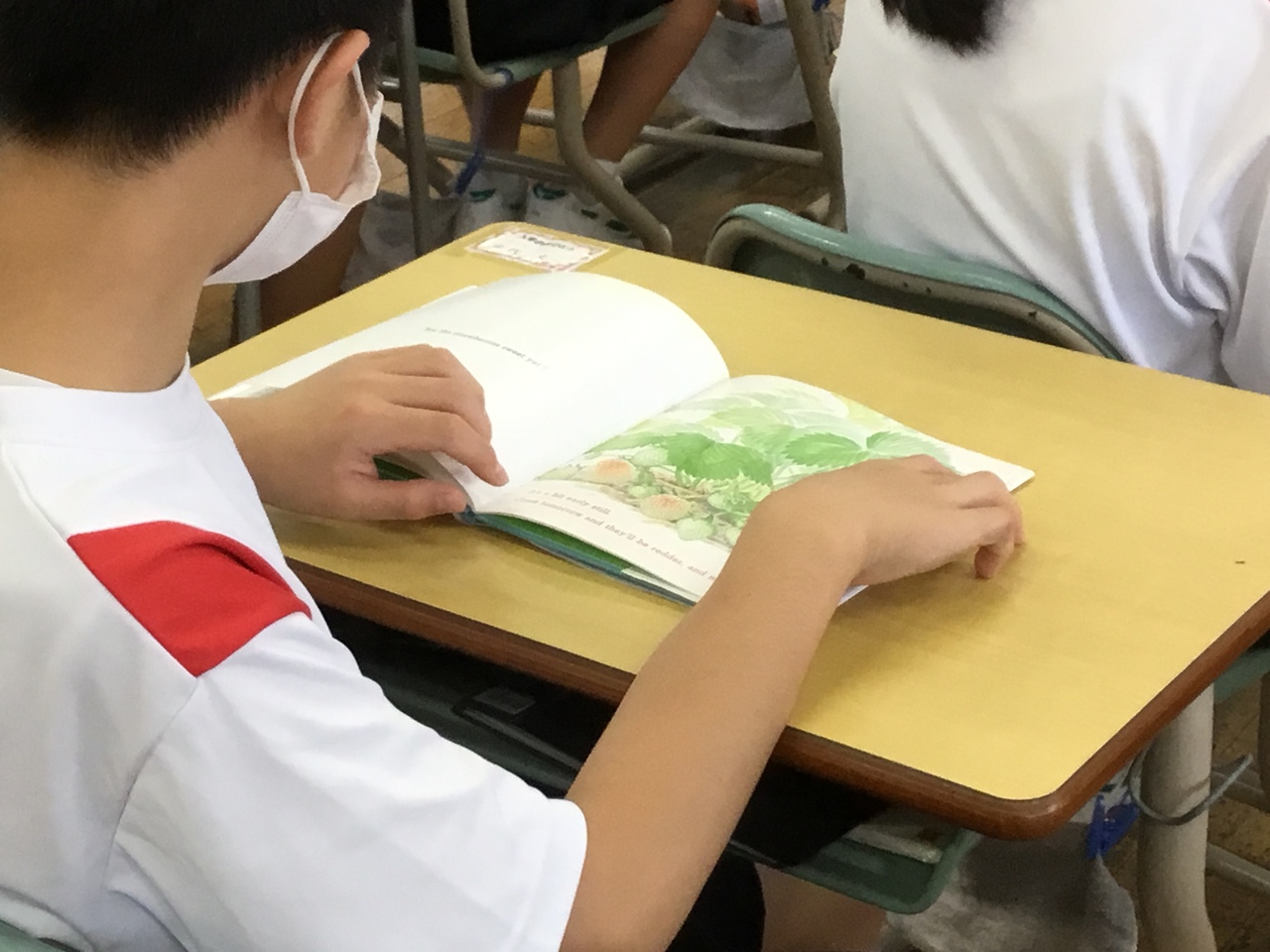 那珂川北中学校 朝読書と英語の多読