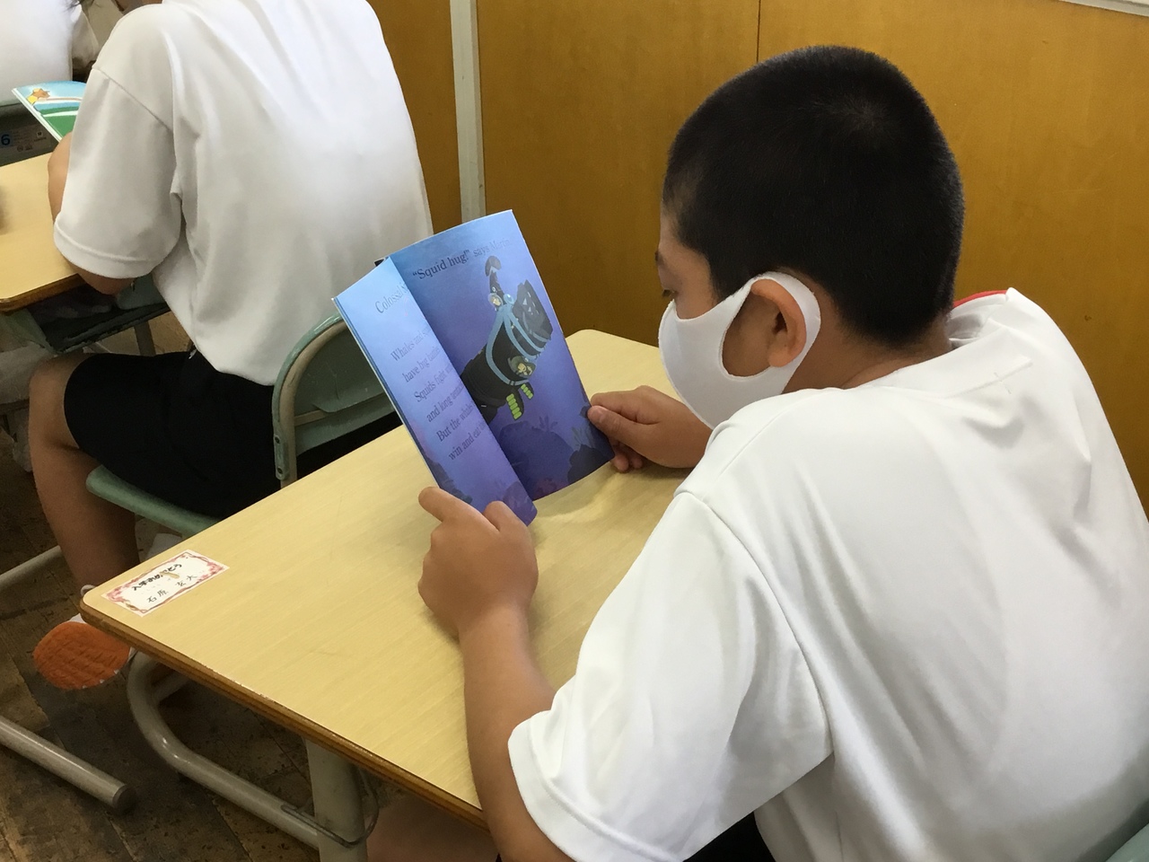 那珂川北中学校 朝読書と英語の多読