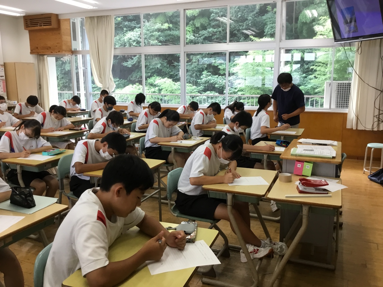 那珂川北中学校 平和学習
