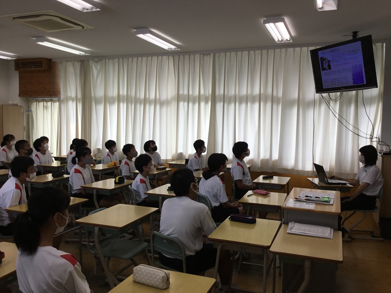 那珂川北中学校 平和学習