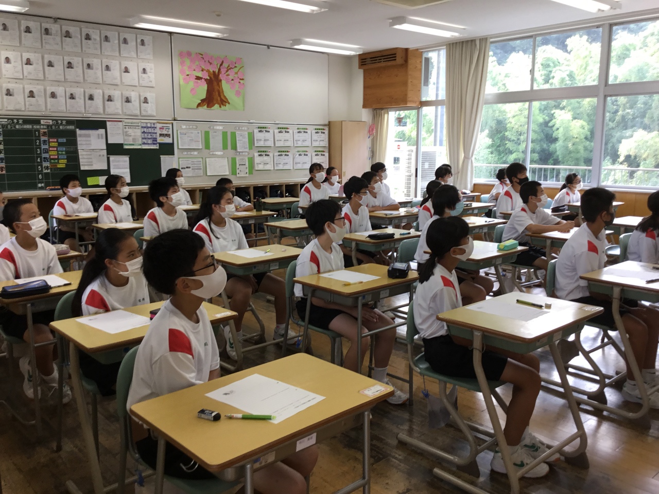 那珂川北中学校 平和学習