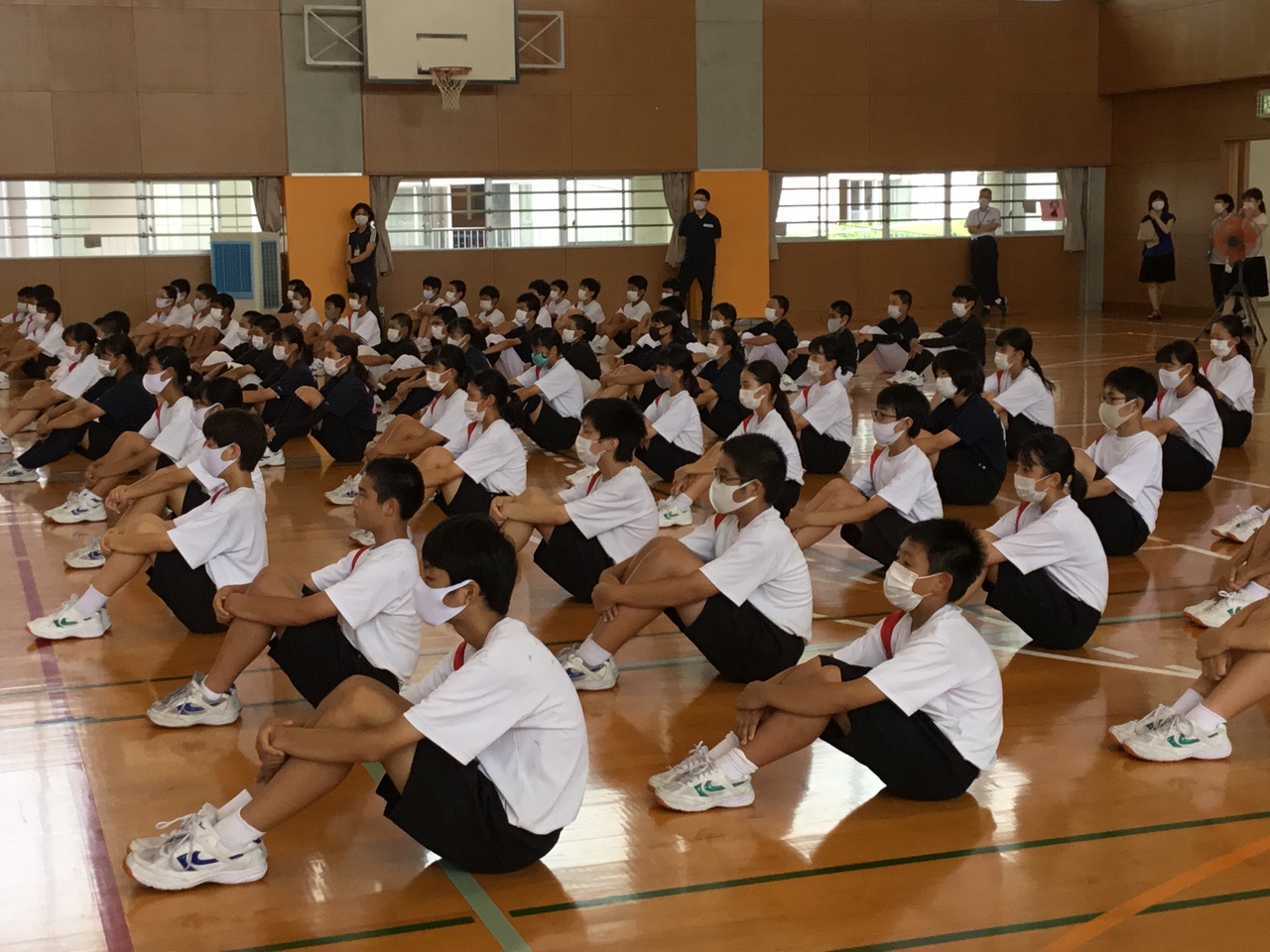 那珂川北中学校 部活動生集会