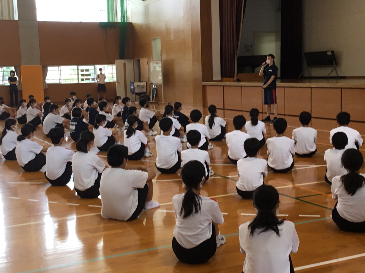 那珂川北中学校 部活動生集会