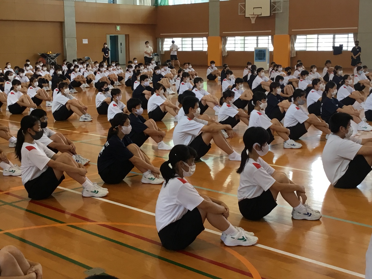 那珂川北中学校 部活動生集会