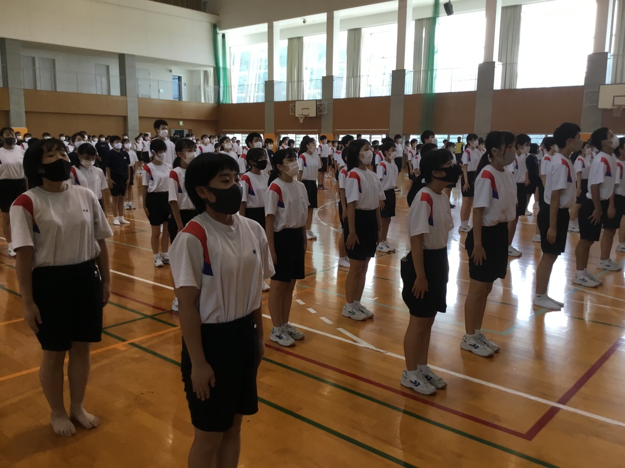 那珂川北中学校 部活動生集会