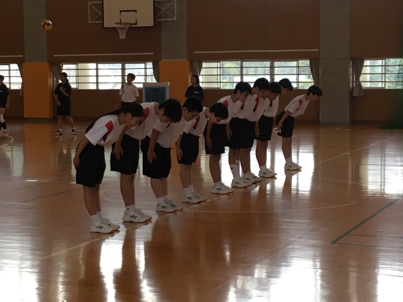 那珂川北中学校 部活動生集会